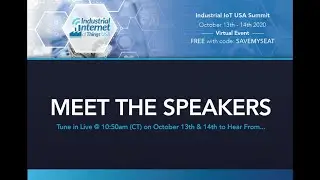 IIoT USA Summit 2020: Speaker Spotlight