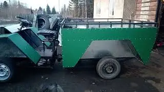 Первый выезд вездехода на свежий воздух