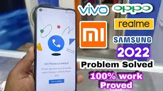 Set Phone as Default problem solution || How to Solve Set Phone as Default Problem 
