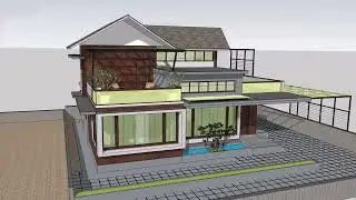 Residence at thrissur | 3BHK | 2100 sq.ft | 7 cents