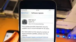 What's NEW in iOS 12.5.7!