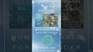 Yarn advents are open for preorder now for a limited time only! FREE WORLDWIDE SHIPPING! #yarnadvent