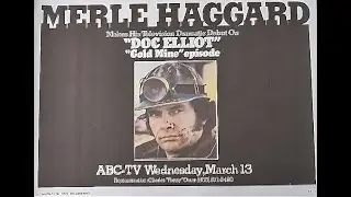Rare - Merle Haggard guest stars on the tv show Doc Elliot (preview)