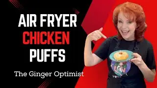 Air Fryer Chicken Puffs #airfrying #chickenrecipe #airfryer