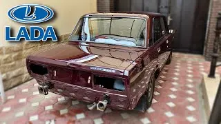 НОВЫЙ КУЗОВ ВАЗ 2107-05 В 2022 ГОДУ + УСТАНОВКА БАМПЕРА + ФОНАРИ