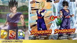 TRANSFORMING ( SUPER HERO ) ULTIMATE GOHAN! MOVESET! | DRAGON BALL LEGENDS |