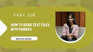 📌 Part 128: How to Read Text Files with Pandas