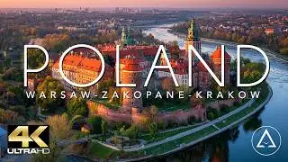 POLAND IN 4K - WARSAW - ZAKOPANE - KRAKOW DRONE FOOTAGE (ULTRA HD) - Beautiful Scenery Footage UHD