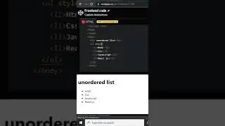 How to Create Unordered list in HTML|| html me unordered list kaise banaye Hindi tutorial