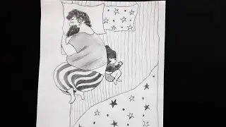 How To Draw / Father's Day  Special / Happy Father's Day