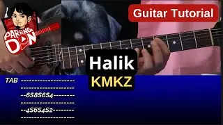 HALIK Guitar Tutorial + Tab (electric guitar) KAMIKAZEE