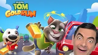 Talking Tom Gold Run with Mr.Bean 🤩Double Fun Live