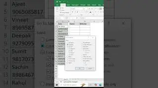 Separate Text and Numbers from a range | Excel GoTo Special #exceltips #excel