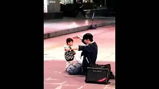 [STREET ARTIST] HYOJIN. WITH YU KAGAWA. COMMUNING WITH ADORABLE BABY.