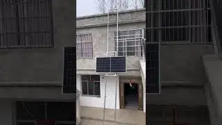 Ladder Elevator for Solar Installation #solarinstaller #rooftop #homeproject