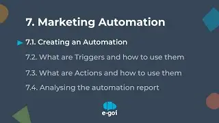 E-goi | Creating an Automation