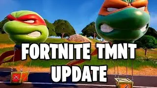 FIRST LOOK at the Fortnite TMNT Update & Battle Pass Rewards!