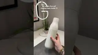 Unbox my Self Cleaning Water Bottle 👀 #waterbottle #larq #unboxing #unboxingasmr