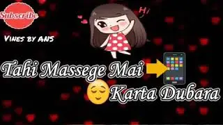Miss You ina Sara ❤ whatsapp status song Ek Hafte To Apni Ladai Chaldi 💙