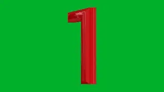 Green screen number -1