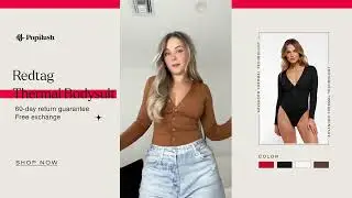 Redtag Thermal Shapewear Long Sleeve Tummy Control Bodysuit