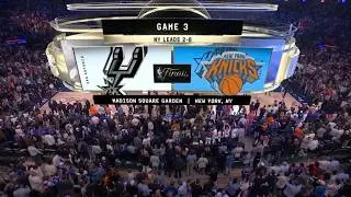 NBA Finals on ABC intro | SA@NY | 6/8/2026 (GM3)