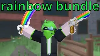 Buying the new RAINBOW GODLY BUNDLE in MM2!!!