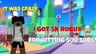 I GOT 5K ROBUX in (Pls Donate)🤯