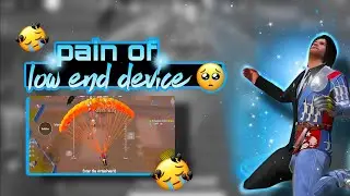 PAIN OF EVERY LOE END DEVICE PLAYER 🥺// BGMI MONTAGE// IQOOZ6 44W #BGMI #lowenddevice