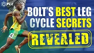 Usain Bolt Leg Cycle Secrets Revealed #sprintmechanics #howtorunfaster