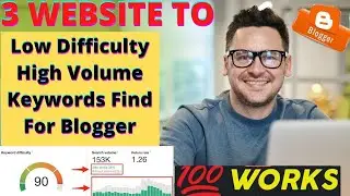 Keyword Research Tool For Blogger 2021 || How To Rank 1 Using Low Competition Keywords  [Beginners]
