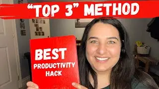 #productivity   BEST Productivity Hack for 2022 - The “Top 3” Method