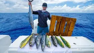 The SECRET to Deep Sea Fishing! Catch Clean Cook (Wahoo, Tuna, mahi mahi)