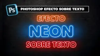 Photoshop Tutorial  🎨 Cómo Crear el Efecto Neón sobre Texto en tres Colores