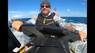 My first time out on the Atlantic fishing | 2021 Sea Doo Fish Pro