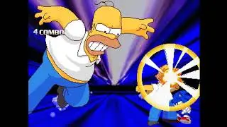 MUGEN - Homer Simpson VS Sonic