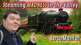Whirlwind of Steam in the Valley: LocoMania with SimOnTrains Special