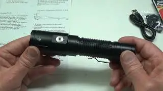 Soonfire DS35. Tactical, USB Rechargeable Flashlight.