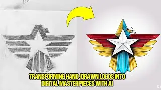 Transforming Hand-drawn Logos into Digital Masterpieces with AI
