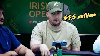 €600k For 1st At The Record Breaking Irish Open Main Event!