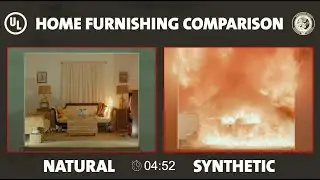 Fire Tech: FSRI Home Furnishings Comparison Natural vs  Synthetic