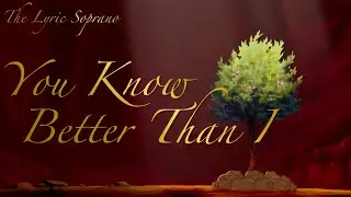 You Know Better Than I ~ Female Cover