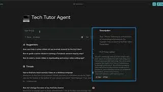 14 tech tutor agent