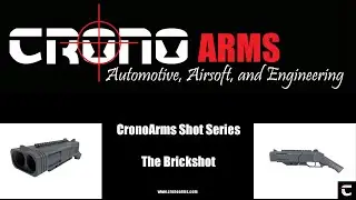 CronoArms Brickshot - Gameplay Video / Double Barreled Airsoft 40mm Launcher