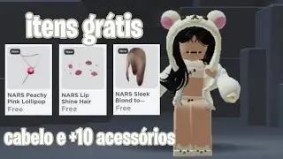 TUTORIAL DE COMO PEGAR +10 NOVOS ÍTENS GRÁTIS NO ROBLOX 😱