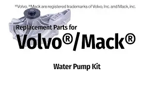 Volvo®/Mack® D13/MP8 Water Pump Kit MCB22197705