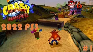 Crash Bandicoot: 3 Warped Gameplay Walkthrough 2022 (PS3) #1 😍