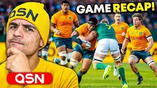 American's Recap of Australia vs SA Game (ROUND 2) | Rugby Championship
