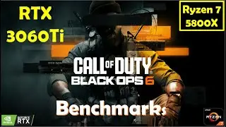 Call of Duty Black Ops 6 RTX 3060Ti - 1440p - All Settings | Performance Benchmarks