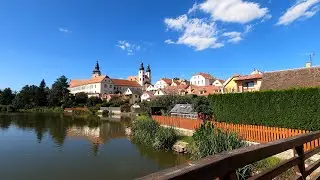 Pretty scene from a little town called Telč in the Czech Republic | Česká Pohádka